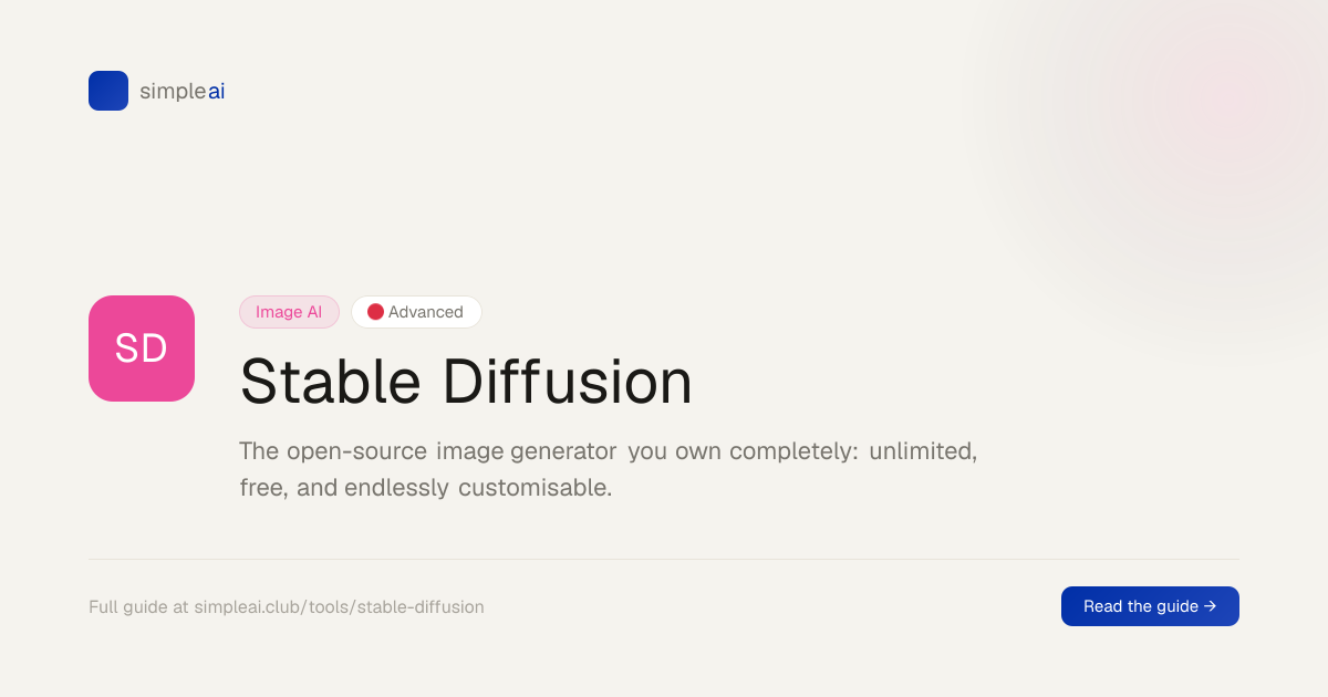 Stable Diffusion | SimpleAI
